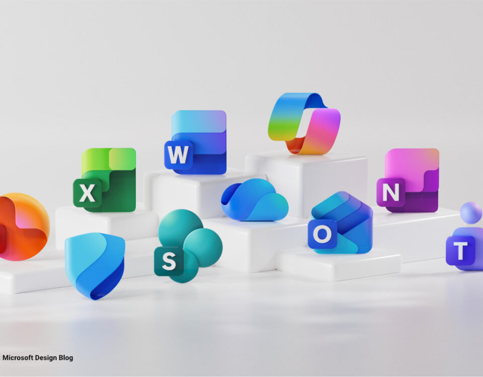 Die neuen Office-Logos aus Oktober 2025 von Microsoft